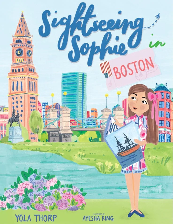 Sightseeing Sophie in Boston — book cover