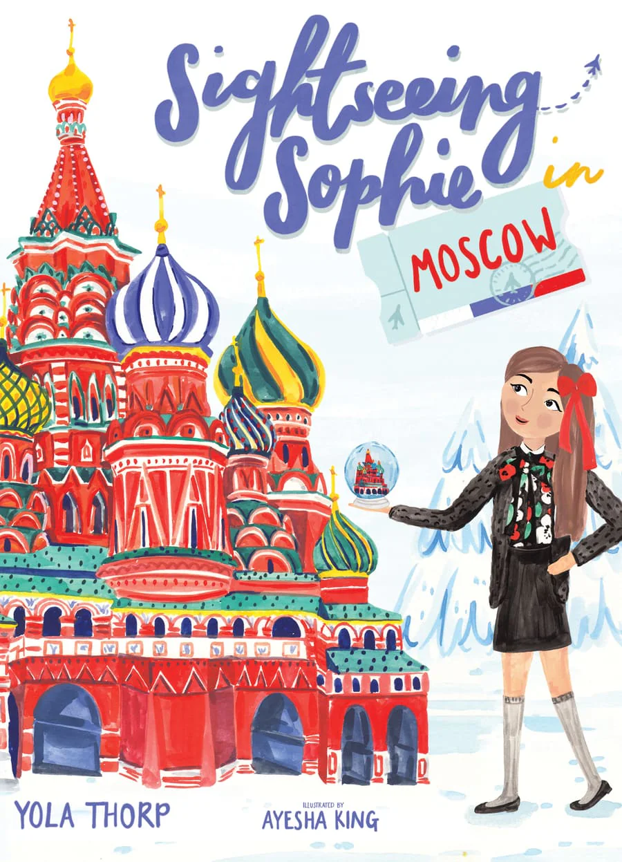 Sightseeing Sophie in Moscow — book cover