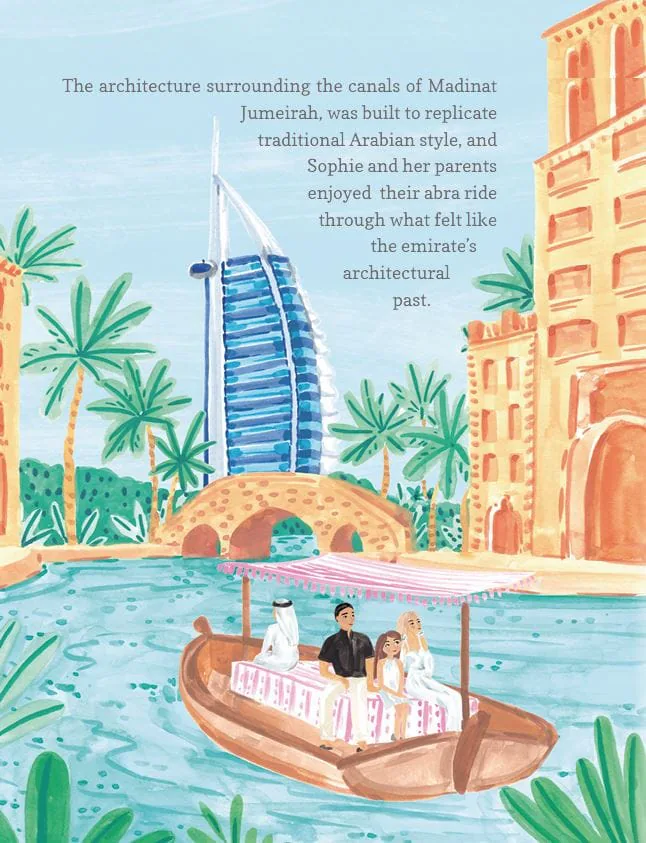 Inside Sightseeing Sophie in Dubai: An abra ride past the Burj Al Arab