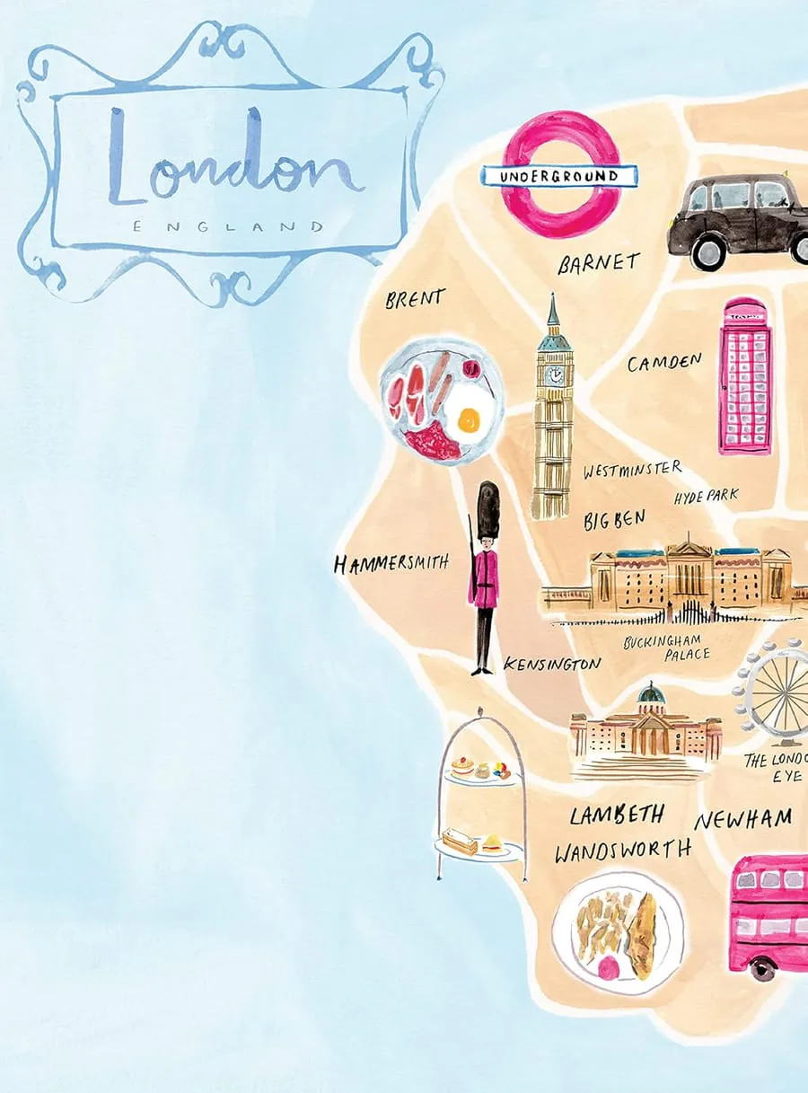 Sophie’s map of London